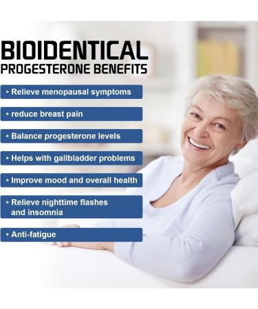 Natural Menopause Relief Cream - Bio-Identical Balance Therapy for Fatigue & Metabolism (100ml) - Buy Online on GoSupps.com