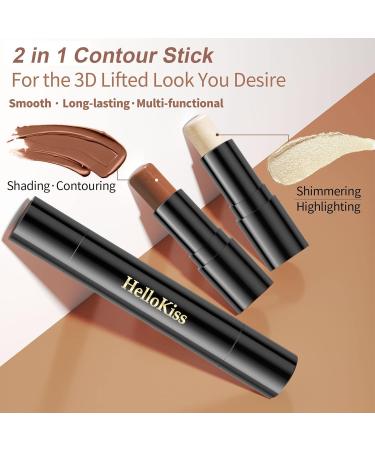 Premium Contour Pen Highlighter & Concealer Stick - #1 Makeup Tool for Flawless Contouring | 50ml (1 Pack) - International Shipping Available - Buy Online on GoSupps.com