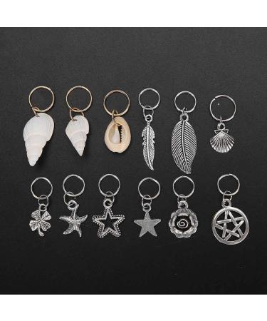 70-Piece Hair Accessories Set: Braid Rings Clips Bows and Dreadlock Pearl Rings for Stunning Styles - Buy Online on GoSupps.com