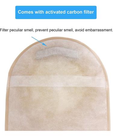 20PCS Colostomy Bags  Ostomy Supplies  One Piece Drainable Ostomy Pouch for Ileostomy Stoma Care  Cut-to-Fit (20-70cm) 20-70-20pcs - Buy Online on GoSupps.com