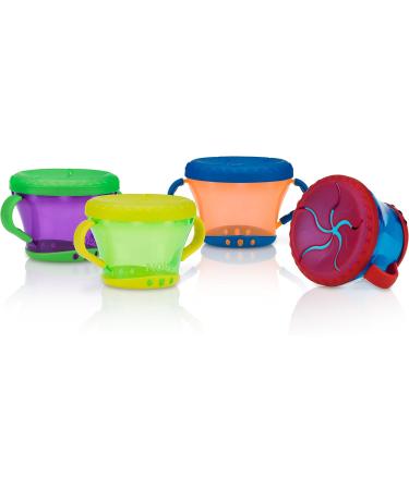 Nuby Plastic Snack Keeper - 5 Colors, 1 Count | Convenient Snack Storage Solution - Buy Online on GoSupps.com