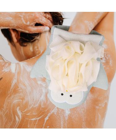 Exfoliating Penguin Bath Towel Mitt - Premium Skin Scrubbing & Cleaning Gloves for Shower & Bath - Buy Online on GoSupps.com