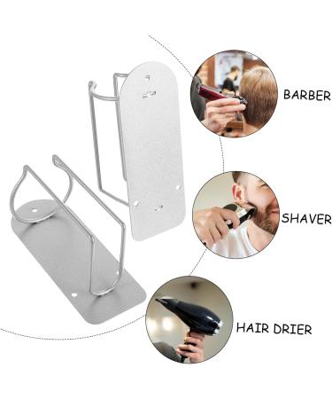 NOLITOY Stainless Steel Clipper Stand | Barber Clipper Holder & Tray | Desktop Organizer for Electric Clippers & Tools - Buy Online on GoSupps.com