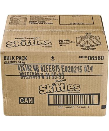 Skittles Original Bulk Box 11.34 Kilograms & Tropical Bulk Box 11.34 Kilograms Bulk Box + Bulk Box - Buy Online on GoSupps.com