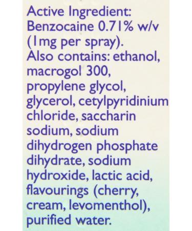 Ultra Chloraseptic Anaesthetic Throat Spray 15ml Cherry Flavour | Fast Relief for Sore Throat Pain - Buy Online on GoSupps.com