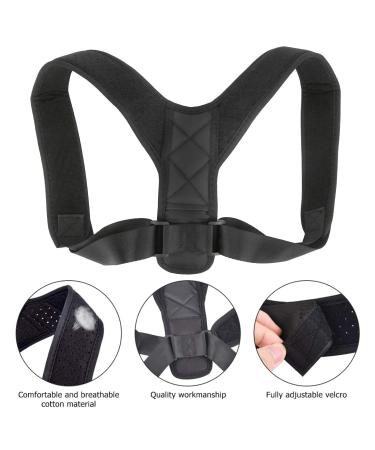 Restokki Back Posture Corrector | Adjustable Shoulder Brace & Support Belt for Improved Posture | International Shipping Available - Buy Online on GoSupps.com
