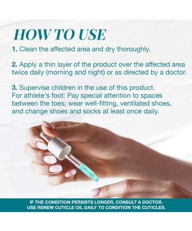 Nail Tek Antifungal Kit - Treats Finger and Toenail Fungus, Conditions Cuticles, Protects Nails - Includes Travel Size Renew - Antifungal Treatment - Buy Online on GoSupps.com