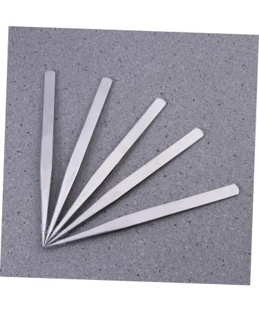Beavorty 10PC Eyelash Tweezers Grade Stainless Steel Tip Tweezers Straight Thick Eyelash Tool Tweezers for Eyebrows Point Tweezers Eyelashes tweezer Sewing Tool Pointy Sewing Clips - Buy Online on GoSupps.com