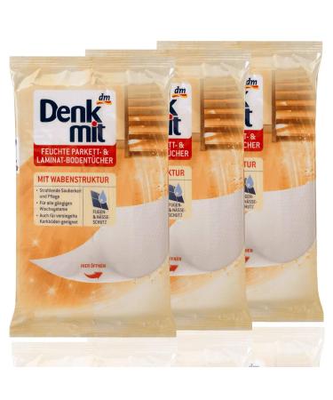 15 wet wipes for parquet and laminate - gently perfumed set of 3 - Buy Online on GoSupps.com