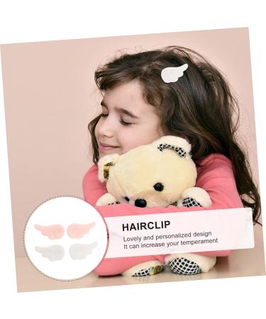 FOMIYES 4pairs Angel Wings Hairpin Cosplay Accessories Kawaii Hair Clips for Women Children Hairpin Non Slip Hair Clamps Barrettes for Girls White Girl Child Non-slip Plush Big Hairpin - Buy Online on GoSupps.com