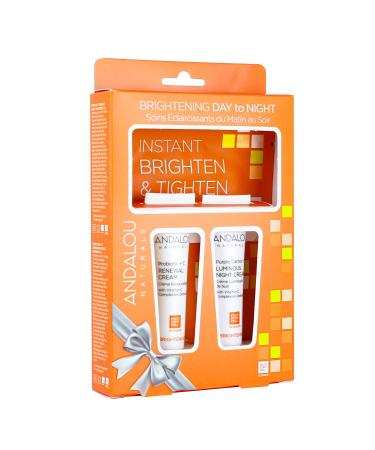 Andalou Naturals Brightening Day To Night Gift Kit | Shop Internationally for Radiant Skin - Buy Online on GoSupps.com