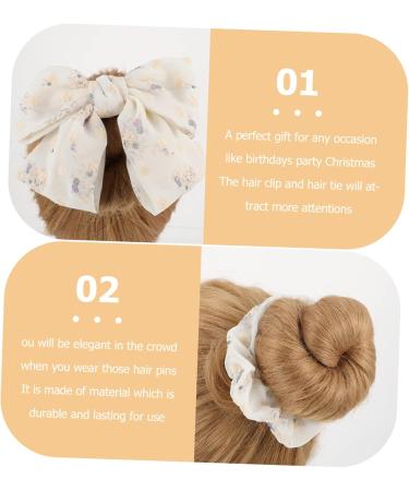 minkissy 1 Set Hair Accessories Sequins Headband Bands Scrunchies Bow Knotted Elastics Bands Ponytail Scrunchies Ponytail Holder Hair Tie Sheer Hair Scrunchies Mesh Elastic Band Girl Grace - Buy Online on GoSupps.com