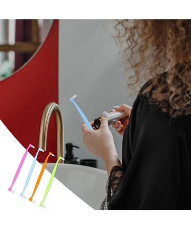 Orthodontic Braces Toothbrush Set - Double-Ended Interspace & Tuft Brushes for Detail Cleaning | 4 Pcs Small Soft Bristle Heads - Buy Online on GoSupps.com