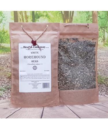 Health Embassy Herbe de Marrube Blanc Tisane | Marrubium L | White Horehound Herb Tea 100g - Buy Online on GoSupps.com