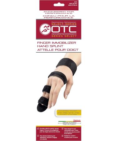OTC Large Finger Immobilizer Hand Splint - Fracture Recovery Support | International Shipping Available - Buy Online on GoSupps.com
