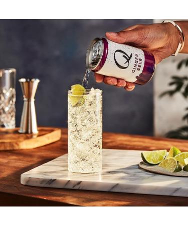 Q Mixers Ginger Beer | Premium Cocktail Mixer | 7.5 Fl Oz - Pack of 12 - Buy Online on GoSupps.com