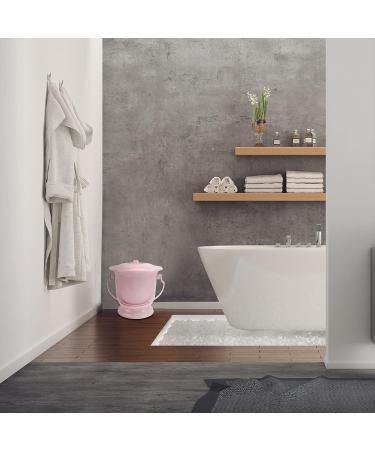 Angoily Chamber Pot with Lid Handle Urine Pots Bedpan Urine Bucket Potty Urinal Bottles for Home Pink - Buy Online on GoSupps.com