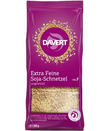 Davert Organic Extra Fine Soya Strips (6 x 200 gr) 200 g (pack of 6)