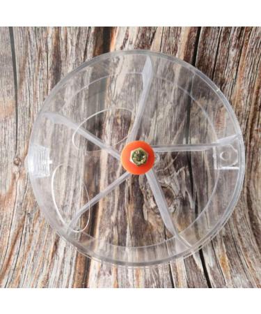 SQXALDM Rotatable Parrot Toy - Interactive Feeding Wheel for Birds | Enhance Intelligence & Playtime - Buy Online on GoSupps.com