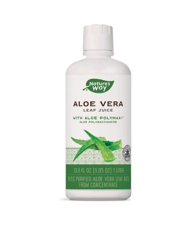 Nature's Way Aloe Vera Leaf Juice 33.8 fl oz (1 Liter)