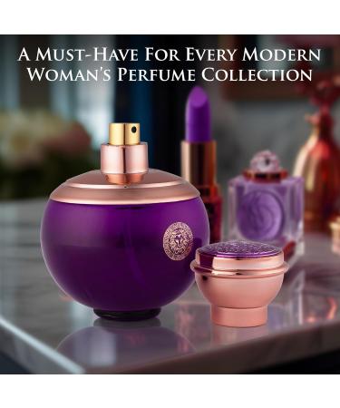 Verse Deep Purple for Women EDP 3.4 fl Oz Top Notes of Pear Bitter Orange & Bergamot Mahonial Flowers Freesia & Pomarose Blend of Sweet Fruits Fresh Florals & Warm Woods Elegant 100ml Bottle - Buy Online on GoSupps.com