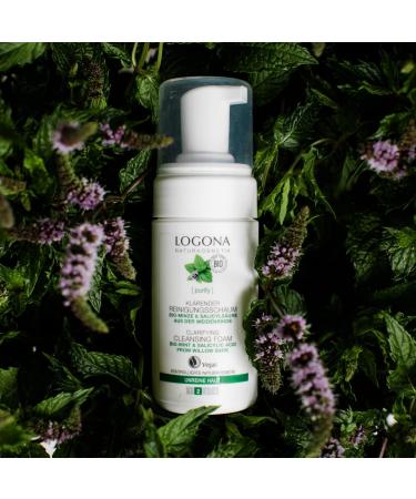 LOGOCOS Logona Classic Micellar Cleansing Foam Organic Mint 100 ml - Buy Online on GoSupps.com