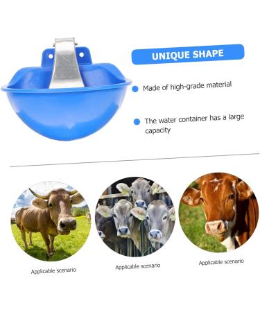 Beavorty Water Drinking Animals Livestock Horse Dog Cattle Stainless Farm Steel Sheep Feeder Chicken Feeding - Buy Online on GoSupps.com