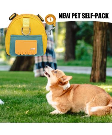 Zonewd Dog Hiking Backpack | Waterproof Dog Dishwear School Bag for Golden Retrievers Huskies & Shiba Inus - Comfortable Widened Silky Belt Strap - Buy Online on GoSupps.com