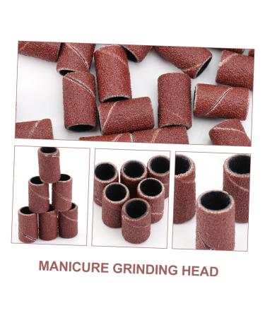 FOMIYES 100pcs Cylindrical Polishing Grinding Polisher Medium Sanding Band Ceramic Drill Bit Grit Woodcarving Sanding Grit Sanding Bands Manicure Sanding Bands Nail Grinding Head medium As Shown - Buy Online on GoSupps.com