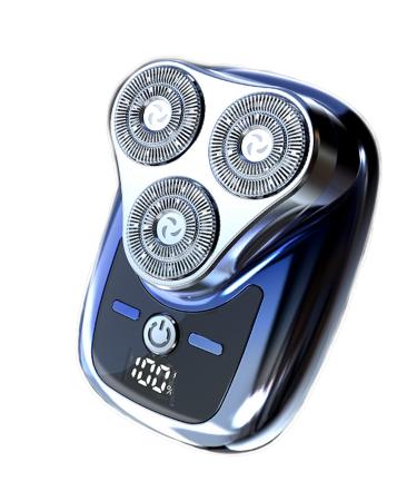 Rechargeable Mini Shaver Portable USB Type C Shaver for Men Wet & Dry 3D Magnetic Floating Head Cordless Waterproof Pocket Shaver with 3D Magnetic Floating Head