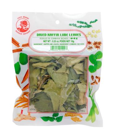 Cock Brand Kaffir Dried Kaffir Lime Leaf 10G