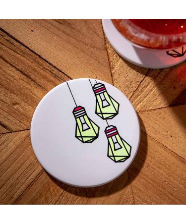 Cricut Coaster Blanks - Ceramic Infusible Ink - White Circle - Buy Online on GoSupps.com