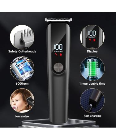 Professional Rechargeable Hair Clippers for Men | Cord/Cordless Beard & Body Grooming Trimmer with Smart Charge Technology - Buy Online on GoSupps.com