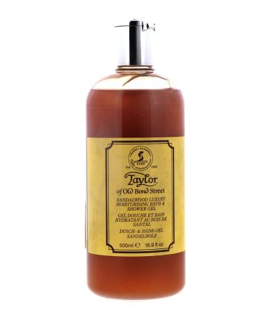 Taylor of Old Bond Street Sandalwood Moisturizing Bath and Shower Gel 500 ml