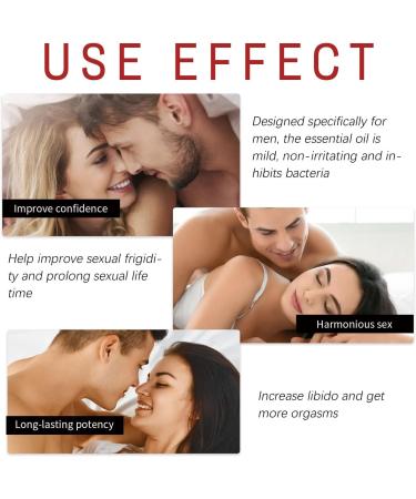 Extra Strong Men's Massage Oil - Essential Oil for Enhanced Performance & Love | 10ml (2PC) - Durable Formula for Strong Men - Buy Online on GoSupps.com