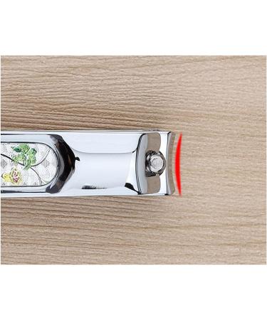 UNbit Nail Clipper Stainless Steel Small Fresh Nail Clippers Household Flat-Mouth Sharp Nail Clippers Manicure Tool with File - Buy Online on GoSupps.com