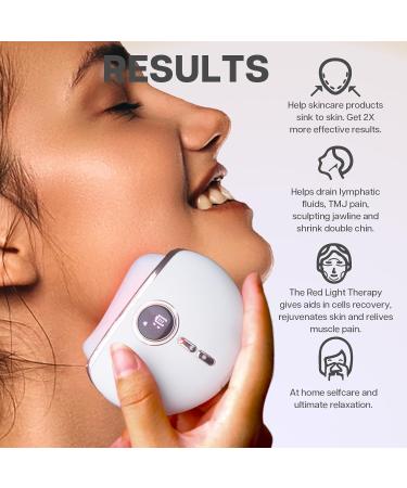 Vraiko Aurora Gua Sha Facial Tools | Electric Anti-Aging Massager with Heat & Vibration for Facelift Wrinkle & Swelling Reduction - Buy Online on GoSupps.com