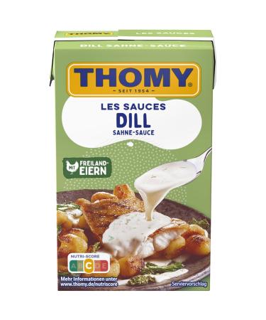 Thomy Les Dill Cream Sauce 6-Pack (6x250ml) - Premium International Shipping Available - Buy Online on GoSupps.com