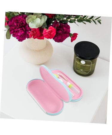 JECOMPRIS Double-Layer Glasses Case - Double Storage for Sunglasses & Contact Lenses - Cute Travel Kit & Outdoor Accessories - Interchangeable Glasses Case - Buy Online on GoSupps.com