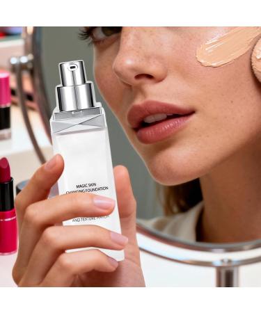 Color-Changing Foundation Long-Lasting Concealer 30ml | Lightweight Foundation with Color-Changing Effect - Suitable for Women and Girls - Buy Online on GoSupps.com