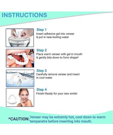 Giural Fake Teeth - Snap-On Veneers for a Perfect Smile | International Shipping Available - Buy Online on GoSupps.com