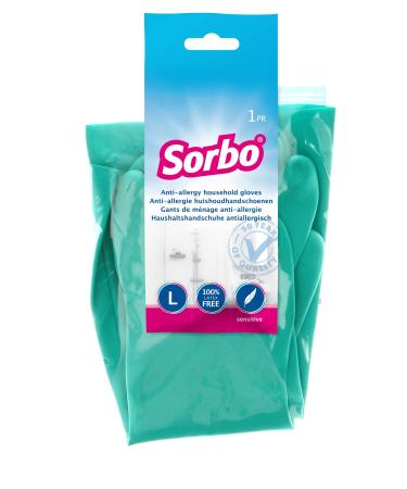 Sorbo latex -free household gloves nitrile gloves 100 % latex -free long cuffs indispensable for the household several sizes available