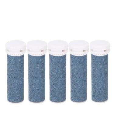 Roard replacement rollers roller heads for the footfish 5 x extra rough replacement rolls hardy tavern remover refill for foot care for extremely rougher and stubborn cornea