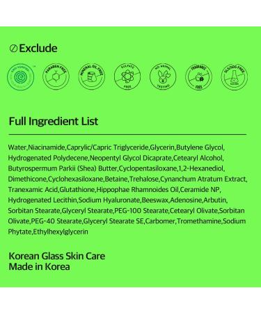 Niacinamide Arbutin Glow Boosting Cream 2.71 fl oz - Korean Skin Care for Long-Lasting Hydration & Smooth Even Skin Tone with 10% Niacinamide & Arbutin Deep Moisture Cream for Face - Buy Online on GoSupps.com