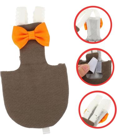 PopetPop 5-Pack Flying Bird Diapers - Neoprene Parrot Diapers for Lovebirds | Cute & Comfortable Urine Protection 14x7cm - Buy Online on GoSupps.com