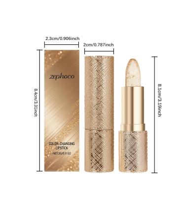 Moisturizing and Nourishing Color-Changing Lip Balm Silky Texture Natural Glossy Glass Lip Care Hydrating Lips - Buy Online on GoSupps.com