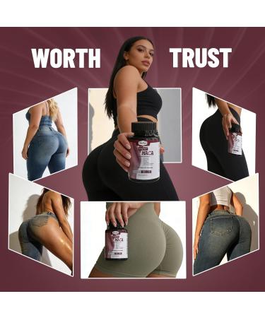 Wins Town Super Maca Capsules Hips Enhancement Herbal Supplements Support Women's Extreme Curve 60 Count - Buy Online on GoSupps.com