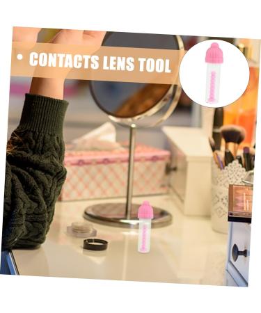 Healeved Tools Travel Lens Supply Lens Remover Silicone Lens Stick Lens Wearing Tool Travel Lens Stick Replaceable Lens Stick Child Small Silica Gel Storage Box - Buy Online on GoSupps.com