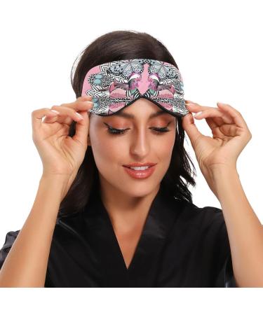 Haskirky Light Blocking Eye Mask - Adjustable & Breathable for Deep Sleep, Travel, Yoga & Meditation - Unisex Men and Women - Buy Online on GoSupps.com