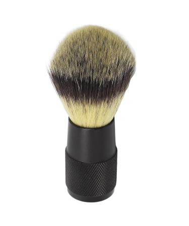 Foaming Synthetic Beard Brush for Men | Easy to Clean Curved Black Handle - Buy Online on GoSupps.com